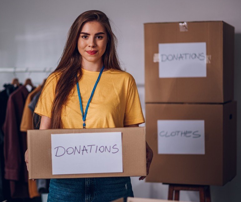 Donating items