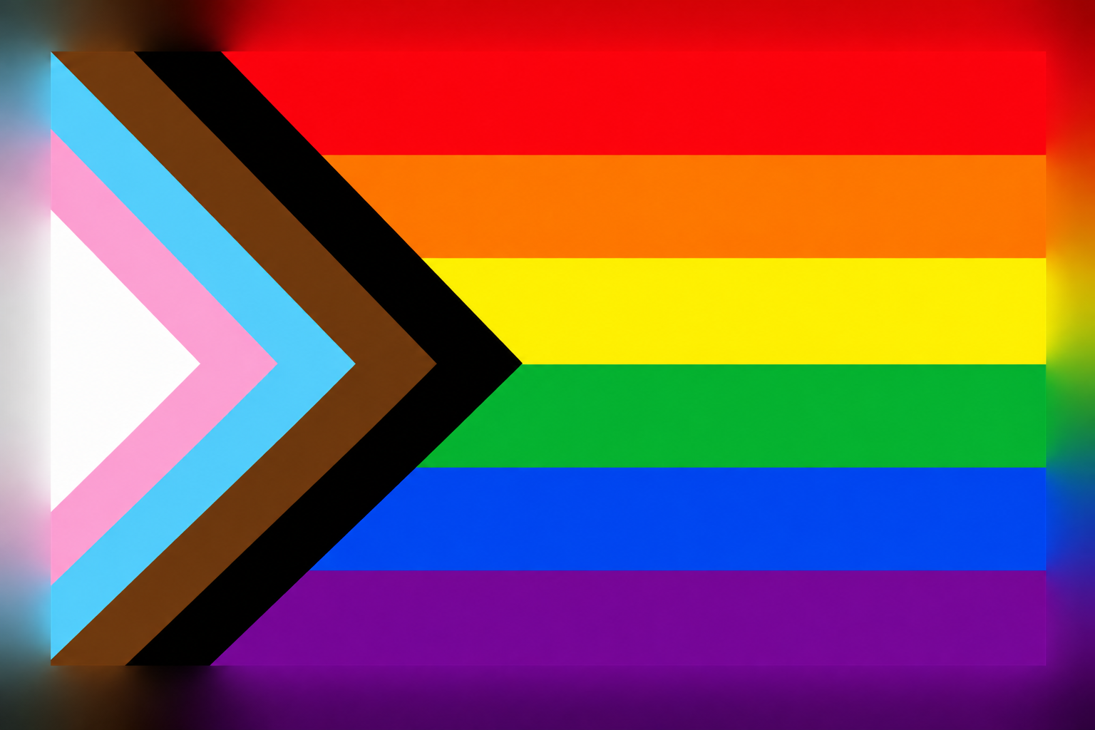 Progress Pride flag